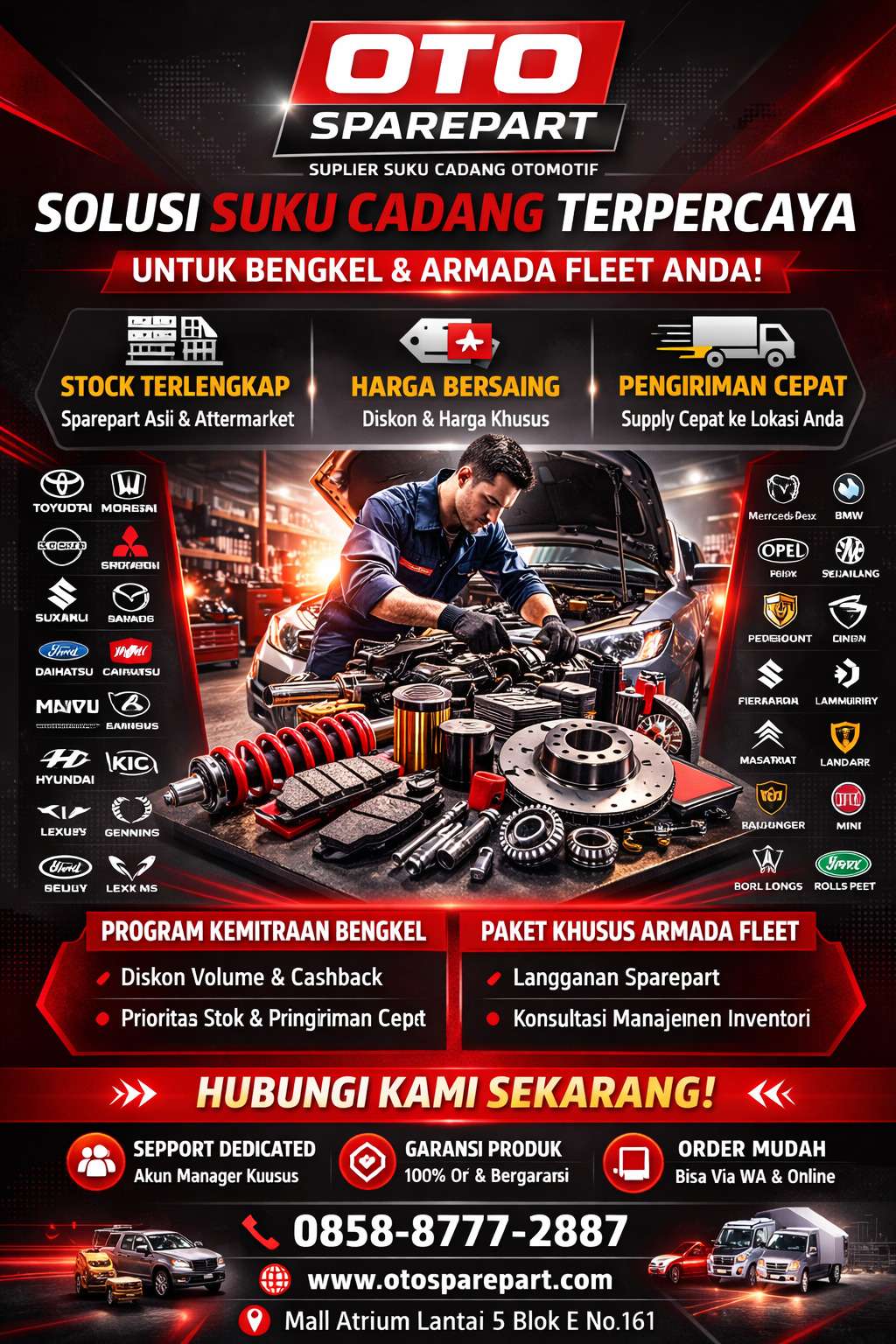 Aulia Sparepart HP & ACC Cilacap: Solusi Otomotif Terdekat di Jalan Gatot Subroto